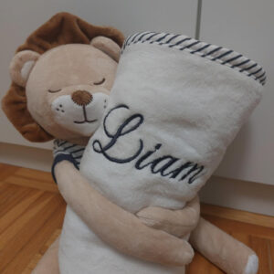 Otroška odeja s personaliziranim motivom